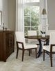 LM Co Home By Vaughan-Bassett Crafted Cherry by Ben & Erin Napier Dark Cherry/White Upholstered Side Chair-2