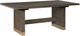 Homelegance® Griffin Brown/Gold Dining Table -0