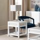 Crestview Collection Sandy Shores Cream End Table with Frame-4