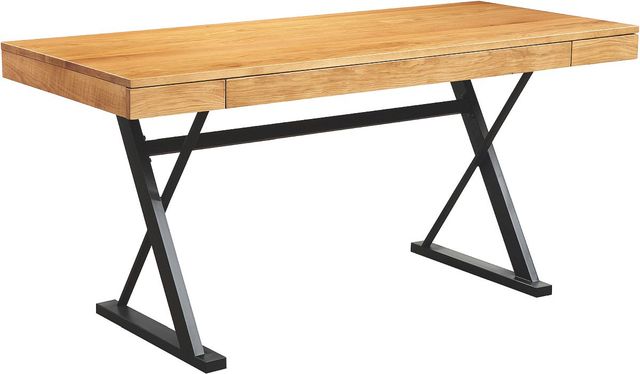 Moe's Home Collection Profecto Natural Oak Desk-0