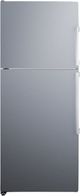 Summit  28 in. 13.6 Cu. Ft. Stainless Steel Counter Depth Top Freezer Refrigerator-0