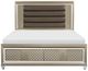 Mazin Furniture Loudon Champagne Queen Platform Bed-0