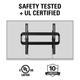 Sanus® Premium Series Black Tilt Mount-5
