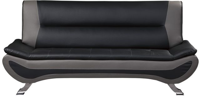Homelegance® Veloce Black/Gray Sofa-1