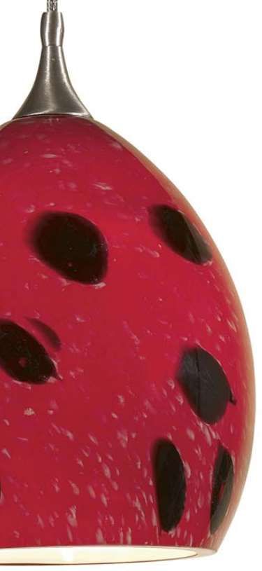 Cal® Lighting & Accessories Red Pendant-1