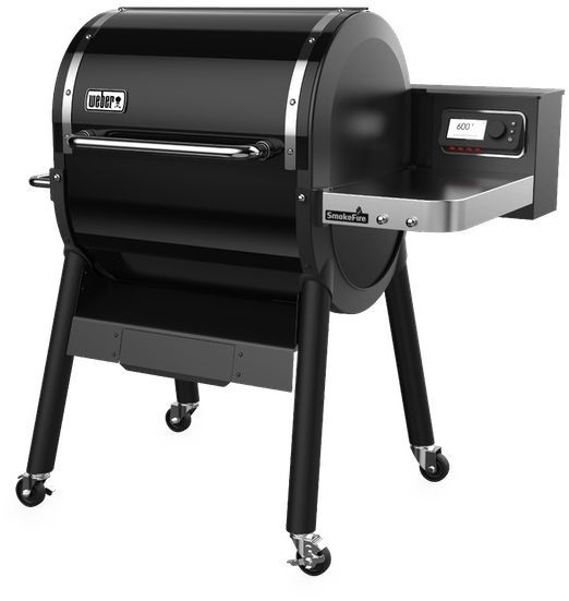 Weber® Grills® Smokefire® II EX4 43" Black Freestanding Wood Pellet Grill-1