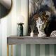 TOV Furniture Globe Malachite Green Marble Lamp-1
