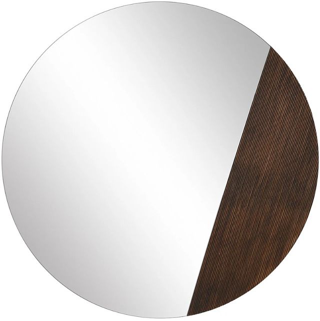 Renwil® Ronda Walnut Accent Mirror-0