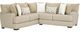 Albany Industries 2-Piece Tweed Toast Sectional-0
