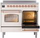 Ilve® Nostalgie II Series 40" Antique White Pro Style Induction Range-2
