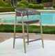 Uttermost® Dermott Cerused Wheat Wooden Outdoor Counter Stool-1