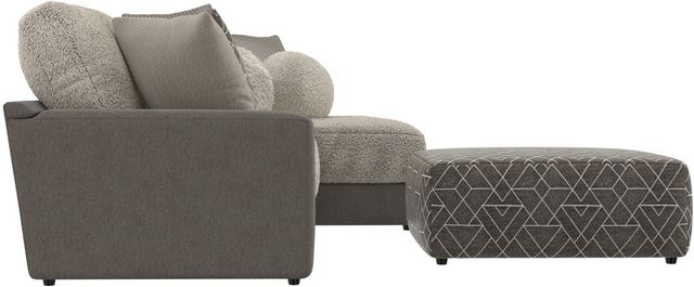 Jackson Furniture Canyon 3-Piece Fawn/Umber Right-Arm Facing Sectional and Ottoman-4