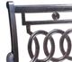 CabanaCoast® Customizable Verona Aluminum Outdoor Bench-1