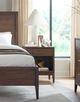 aspenhome® Jasper Modern Walnut 1-Drawer Nightstand-1