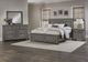 Vaughan-Bassett Reflections Antique Pewter King Sleigh Storage Bed-4
