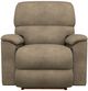 La-Z-Boy® Brooks Mushroom Power Rocking Recliner with Headrest and Lumbar-1