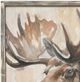 Crestview Collection Moose Stare Wall Art-1