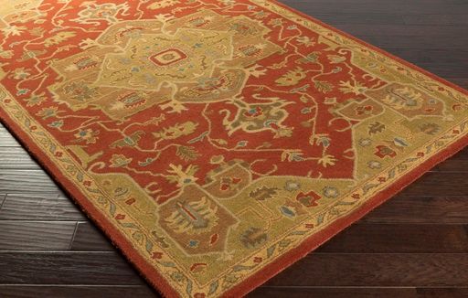 Surya Caesar Red Multi 5'x8' Area Rug-1