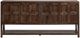Classic Home Costa Tundra Brown 4-Door Cabinet-3