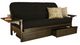 Kodiak Furniture Alamosa Canton Black/Graystone Full Storage Futon with Mattress-0