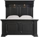 Elements International Kings Court Black Queen Bed-4