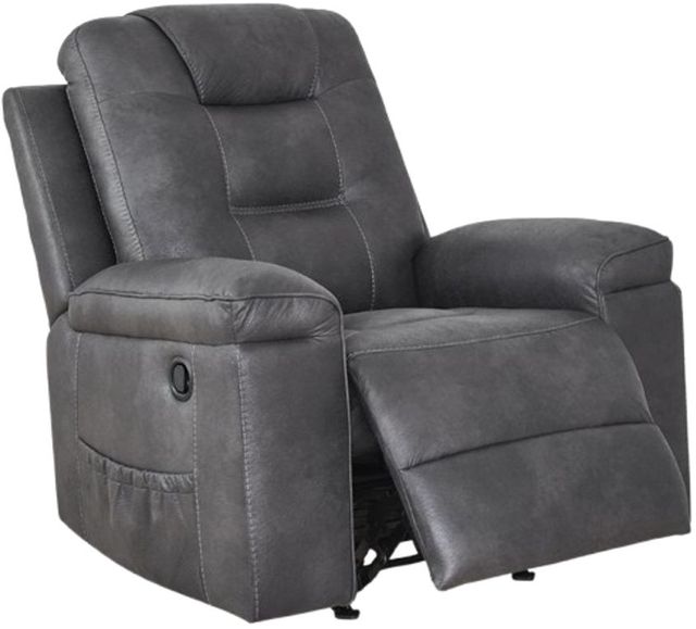 Signature Design by Ashley® Stockworth Granite Manual Rocker Recliner-4