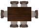 Powell® Daly 7-Piece Brown/Sand Dining Set-3