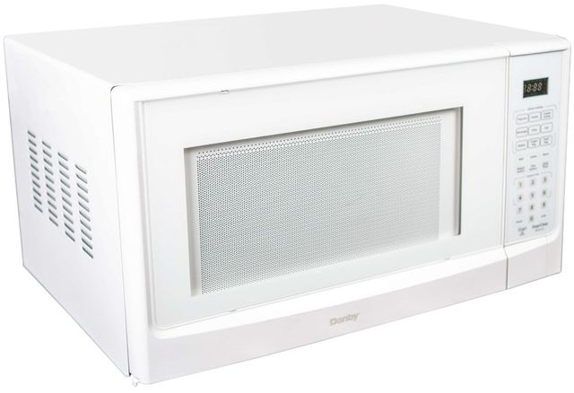 Danby® Designer 1.4 Cu. Ft. White Countertop Microwave-2