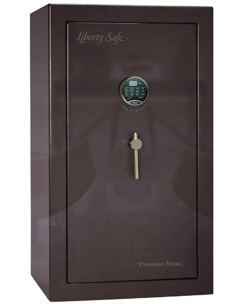 Liberty Safe Premium Home Black Cherry Gloss 12 Gun Safe-0