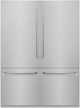 ZLINE 60" 32.2 Cu. Ft. Satin Stainless Steel Built In French Door Refrigerator-0