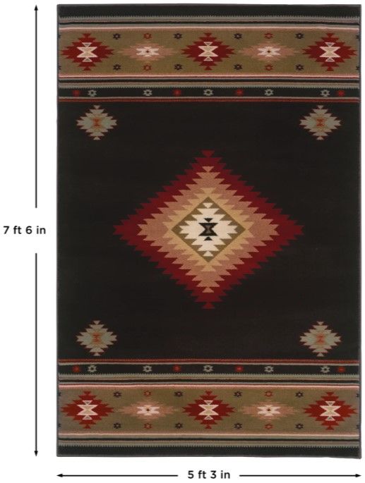 Oriental Weavers™ Hudson 5'x8' Style 5 Area Rug-3