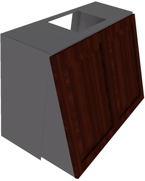 Vent-A-Hood® 36" Gunsmoke Tilt-Out Wall Mounted Range Hood-1