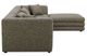 Moe's Home Collection Lowtide Nook 4-Piece Stone Tweed Modular Sectional and Ottoman-1