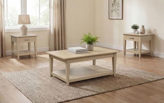 Coaster® Lindenton 3-Piece Blonde Lift-Top Coffee Table and End Table Set-2