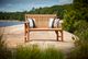 C.R. Plastics Generation Line Cedar Garden Bench-2