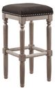Olliix by Madison Park Cirque 2 Gray Bar Stool Set-0