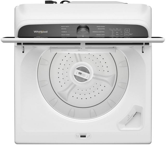Whirlpool® 5.2 - 5.3 Cu. Ft. 2 in 1 Removable Agitator White Top Load Washer -1