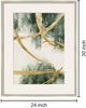 Classy Living Radiant Golden Strokes I Wall Art-2