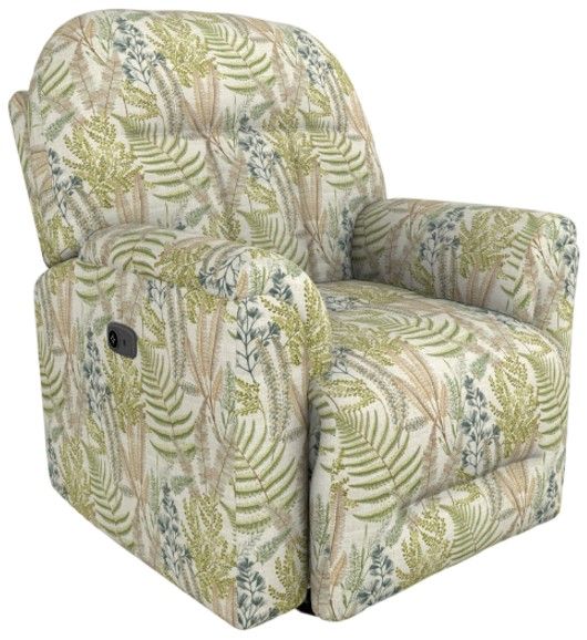 Best® Home Furnishings Customizable Suitably Power Swivel Glider Recliner with Heat, Massage and Headtilt-0