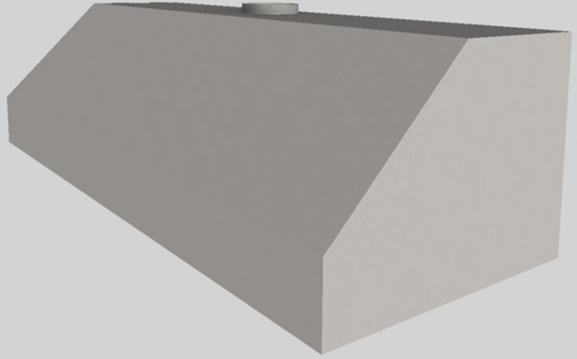Vent-A-Hood® M Series 66" Stainless Steel Wall Mounted Range Hood-2
