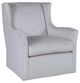 Century® Customizable Century Leather Defoe Swivel Chair-0