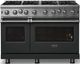 Viking® 5 Series 48” Antique Bronze Pro Style Natural Gas Range-3