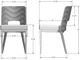 Amisco Customizable Chase Dining Side Chair-2
