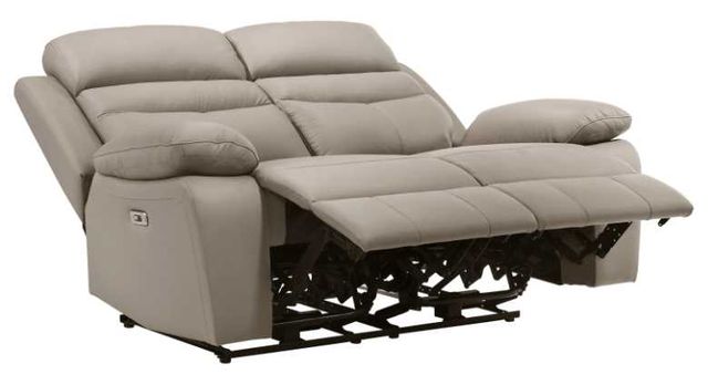 Homelegance® Hancock Latte Power Double Reclining Loveseat-4