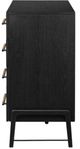 Four Hands Rosedale Ebony Oak 8-Drawer Dresser-2