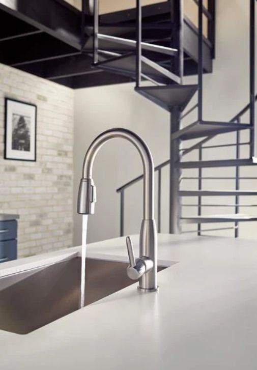 Peerless Core Stainless Single Handle Pull-Down Kitchen Faucet-2