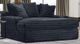 American Wholesale Furniture Jenna Onyx Mega Chaise-0