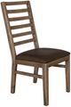 International Furniture Direct Balam Dark Brown/Stained Brown Side Chair-0