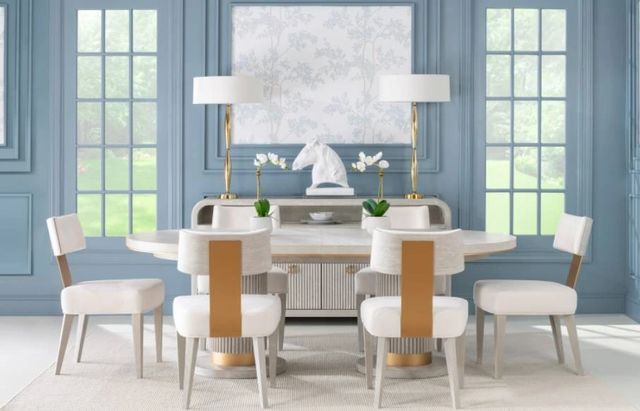 Legacy Classic Miramar Bergman White/Oyster Upholstered Side Chair-1