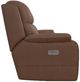 La-Z-Boy® Dorian Mocha Leather Power Reclining Sofa with Headrest-3